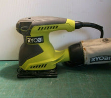 Ryobi S652DG Corded Electric Palm Sander 1/4 Sheet 120V 2.0A - Tested