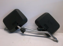 Black Yongzhao Mirror Set Scooter 5/6" 8MM Post Mirror 3-1/2 X 4 3/4