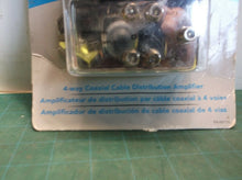 Dynex DX-AD113 4-Way Coaxial Cable Distribution Amplifier