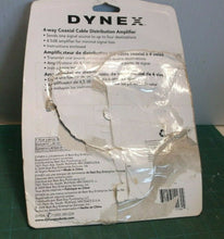 Dynex DX-AD113 4-Way Coaxial Cable Distribution Amplifier