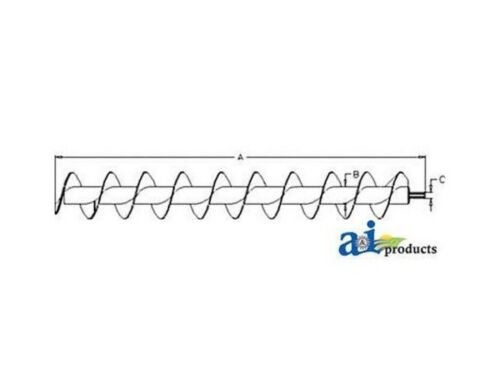 AH203021 Unloading Auger Horizontal Fits John Deere 9870STS 9670STS 9770STS