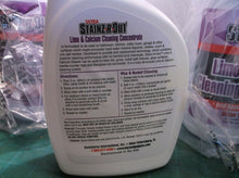 2 Stainz-R-Out 32oz Lime & Calcium Cleaner Concentrate With Spray Bottle