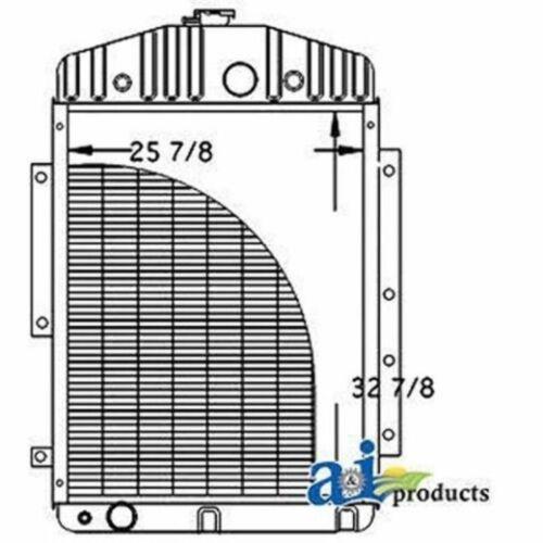 AH124728 Radiator John Deere Combine: 8820,7720