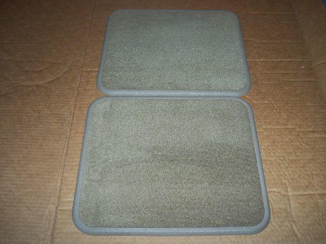GM 12497857 Neutral Rear Floor Mats Fits Chevy & Pontiac Vehicles