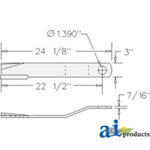 00761319 Blade Rotary Cutter CCW Fits Rhino Rotary Cutter