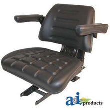 008000167B91 Complete Seat, Black Mahindra Tractor 4500 5500 6000 6500