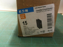 Eaton CL115 Type CL 1 Pole 15 Amp 120/240V Breaker