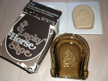Avon Vintage Lucky Horseshoe Soap Dish and Trazarra Soap