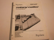 Degelman Rotary Cutter 1010/1510 Operator's Manual and Parts Catalog JJ1