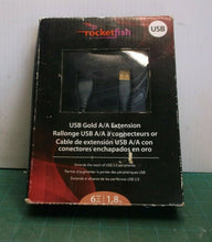 Rocketfish 6' USB Gold A/A Extension Cable