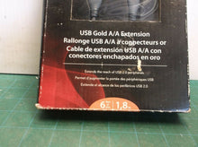 Rocketfish 6' USB Gold A/A Extension Cable