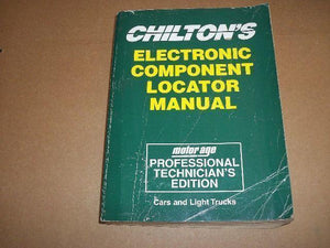 1993-1995 Chilton's Electronic Component Locator Manual Cars and Light Trucks