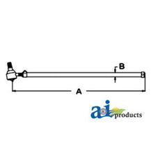 1860411M92 Drag Link Assy Fits Massey Ferguson