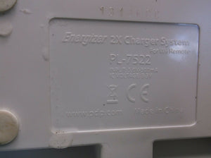 Genuine Energizer PL-7522 Double Charging Station For Wii Remote Controls