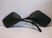 Black Scooter Mirror Set 5/16"-8mm Post & 3 1/2" X 5 1/2" Mirror