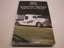Sterling Trucks Dealer Sales & Service Directory Manual - December 2004 JJ1