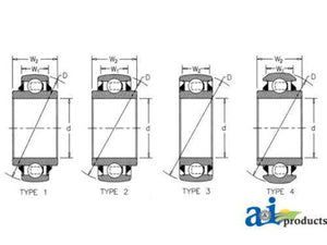 204147 Disc Bearing Fits Taylorway