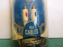 TSUNAMI RCA77M-3 3' Marine RCA Audio Cables Male/Male Split Tip/Outer Ring DG2