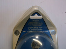 TSUNAMI RCA77M-3 3' Marine RCA Audio Cables Male/Male Split Tip/Outer Ring DG2