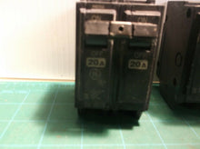 5 General Electric Circuit Breaker 2 Pole 20-Amp Thin Series