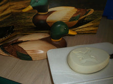 Avon Vintage Wild Mallard Ceramic Organizer And Clint Shower Soap