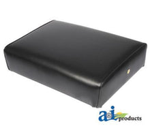 363220R91-1 Bottom Cushion Wood Black Vinyl Fits International Harvester