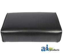 363220R91-1 Bottom Cushion Wood Black Vinyl Fits International Harvester