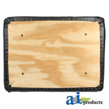 363220R91-1 Bottom Cushion Wood Black Vinyl Fits International Harvester