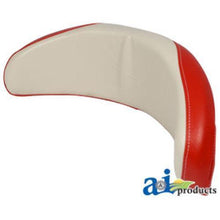 372757R92-17 Back Cushion Wood WHT/RD Fits International Harvester