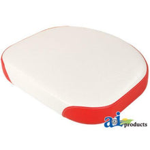 372759R92-17 Bottom Cushion Wood White/Red Fits International Harvester