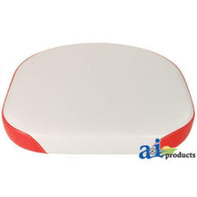 372759R92-17 Bottom Cushion Wood White/Red Fits International Harvester