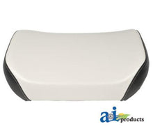 388546R91-5 Bottom Cushion Wood White/Black Vinyl Fits International Harvester