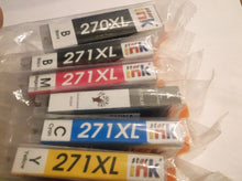 Stor Ink 270XL 271XL Ink Cartridges Black,Black,Cyan,Gray,Magenta,Yellow 6Pc