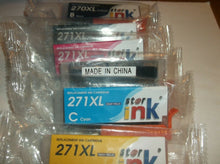 Stor Ink 270XL 271XL Ink Cartridges Black,Black,Cyan,Gray,Magenta,Yellow 6Pc