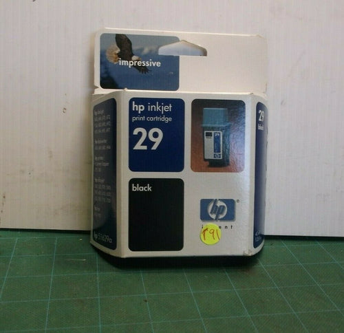 (1) HP 29 Black Ink Cartridge DG2