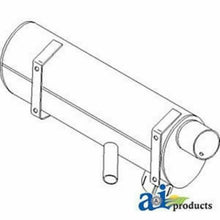 V108431 Muffler Fits Versatile 750V 800V 825V 835V 850V 855V 875V 895V