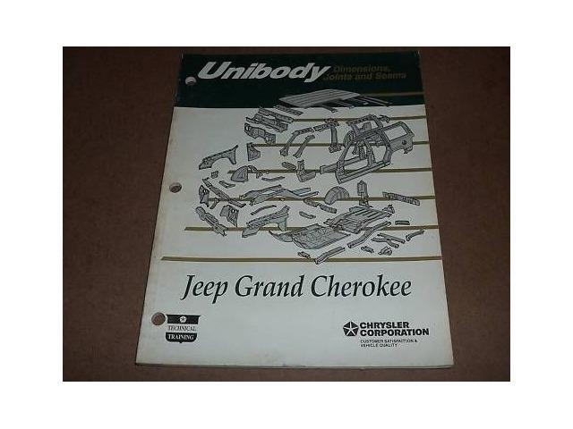 1993 Jeep Grand Cherokee Unibody Dims Service Manual