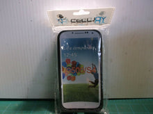 CellJoy i9500/S4 Cell Phone Case Black/ Light Blue