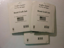 (3) Packs Of Krafter's Korner Bead Craft Sets