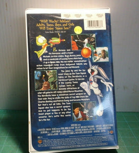 SPACE JAMS Looney Toons Michael Jordan & Bugs Bunny WB VHS