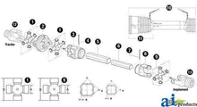 50053690 Outer Drive Tube #5 Fits Bush Hog
