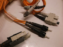 (7) 3M SC ST LC Fiber Optic 62.5/125 Patch Cables