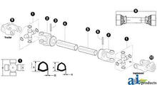 BP41201 Cross & Bearing Kit Fits Bush Hog 64727BH (H2)