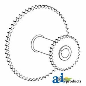 1347402C1 Sprocket, Unloader Drive Fits Case IH Combine 1640 1644 1660 1666 1680