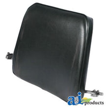 70255581-1 Back Cushion Steel Black Vinyl Fits Allis-Chalmers