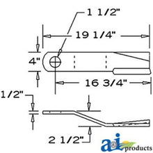 7829BH Blade Rotary Cutter CW Fits Bush Hog