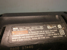 7252 Black & Decker Drill Single Speed Reversible Keyless Chuck Corded