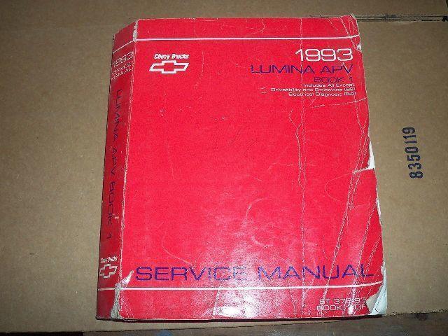 1993 Chevy Lumina APV Service Manual