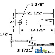 80A338 Blade Rotary Cutter CW Fits Rhino Products
