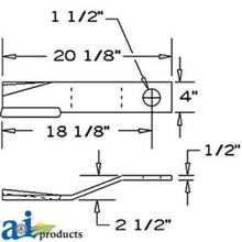 8589 Blade Rotary Cutter CCW Fits Rhino Products